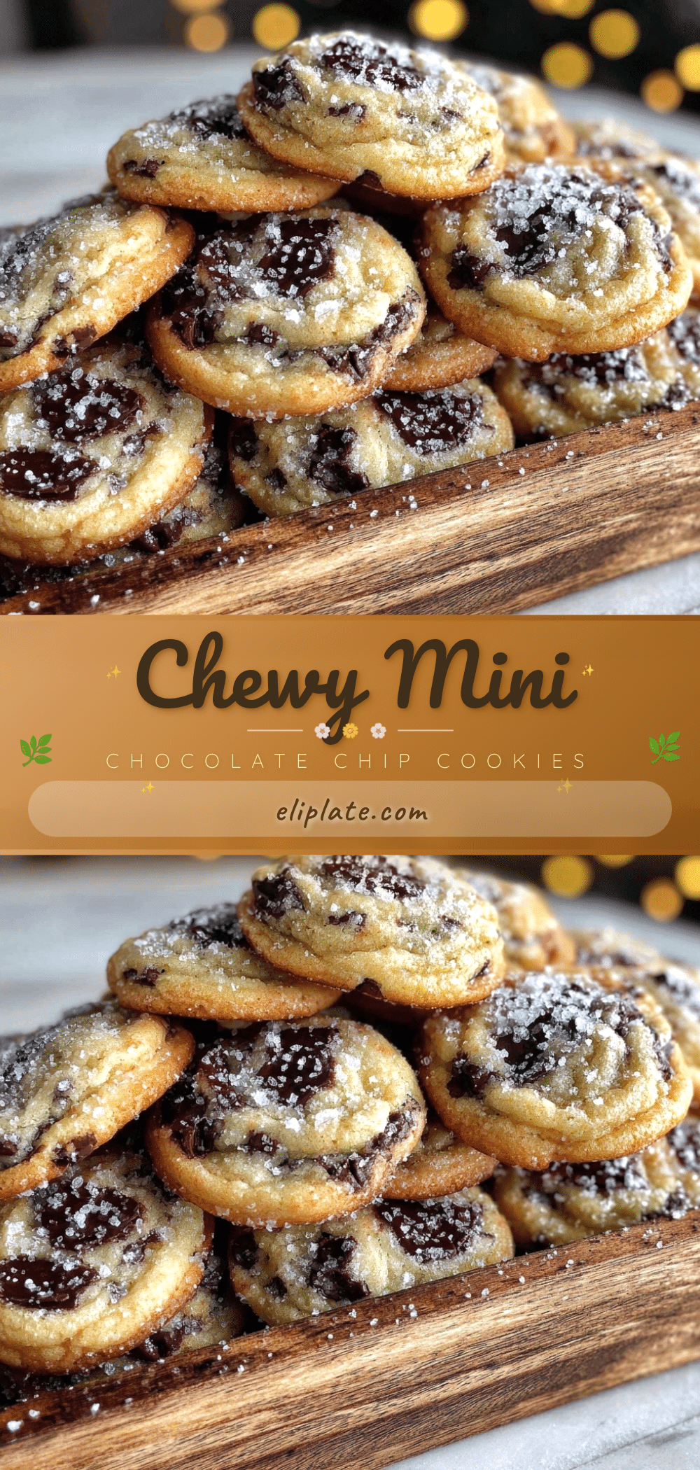 chewy mini chocolate chip cookies recipe