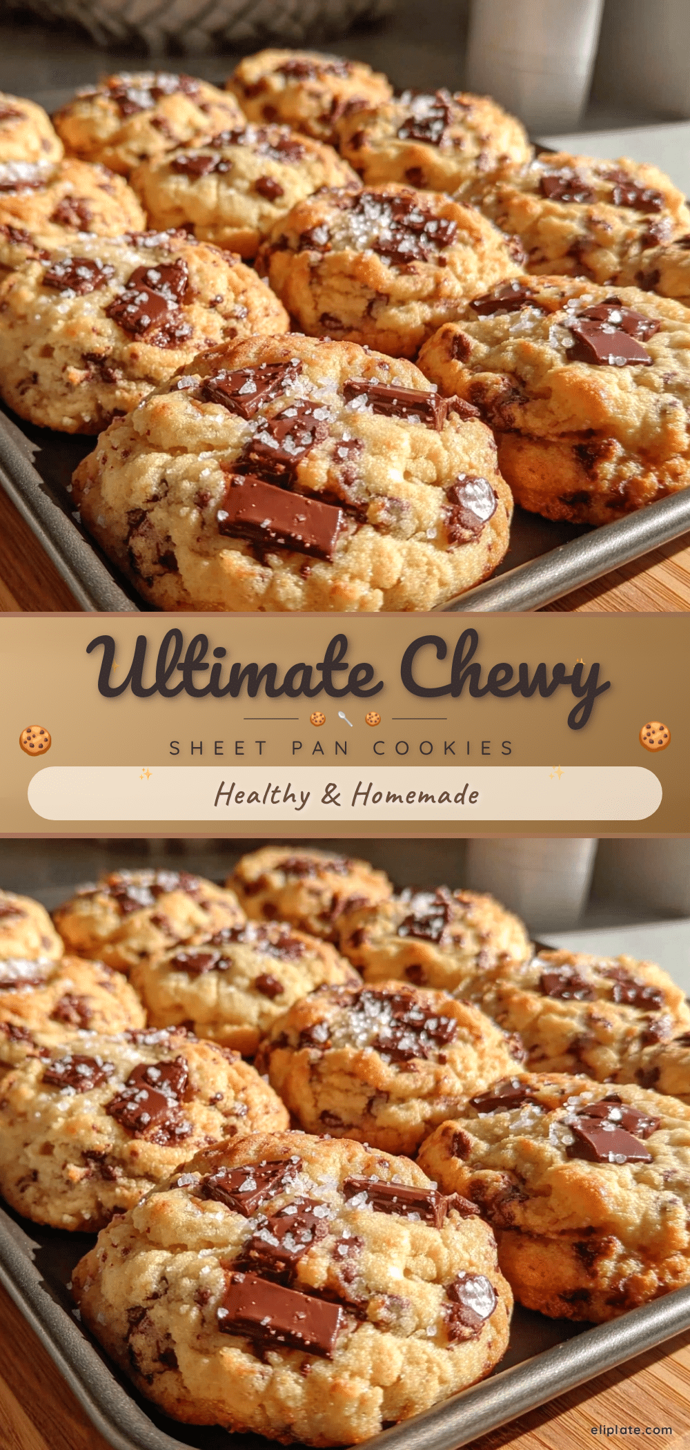 chewy ultimate sheet pan cookies recipe