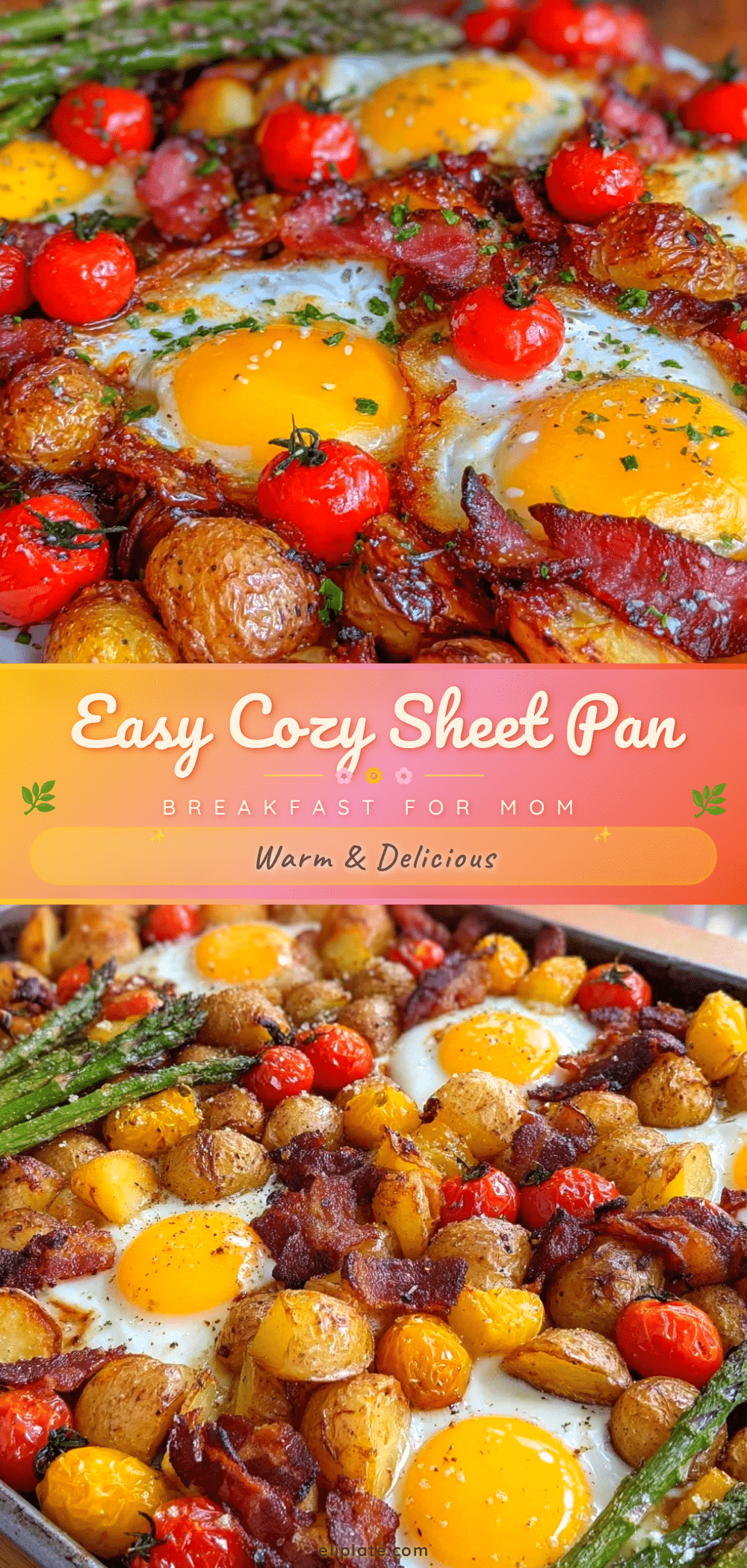 cozy sheet pan breakfast recipe