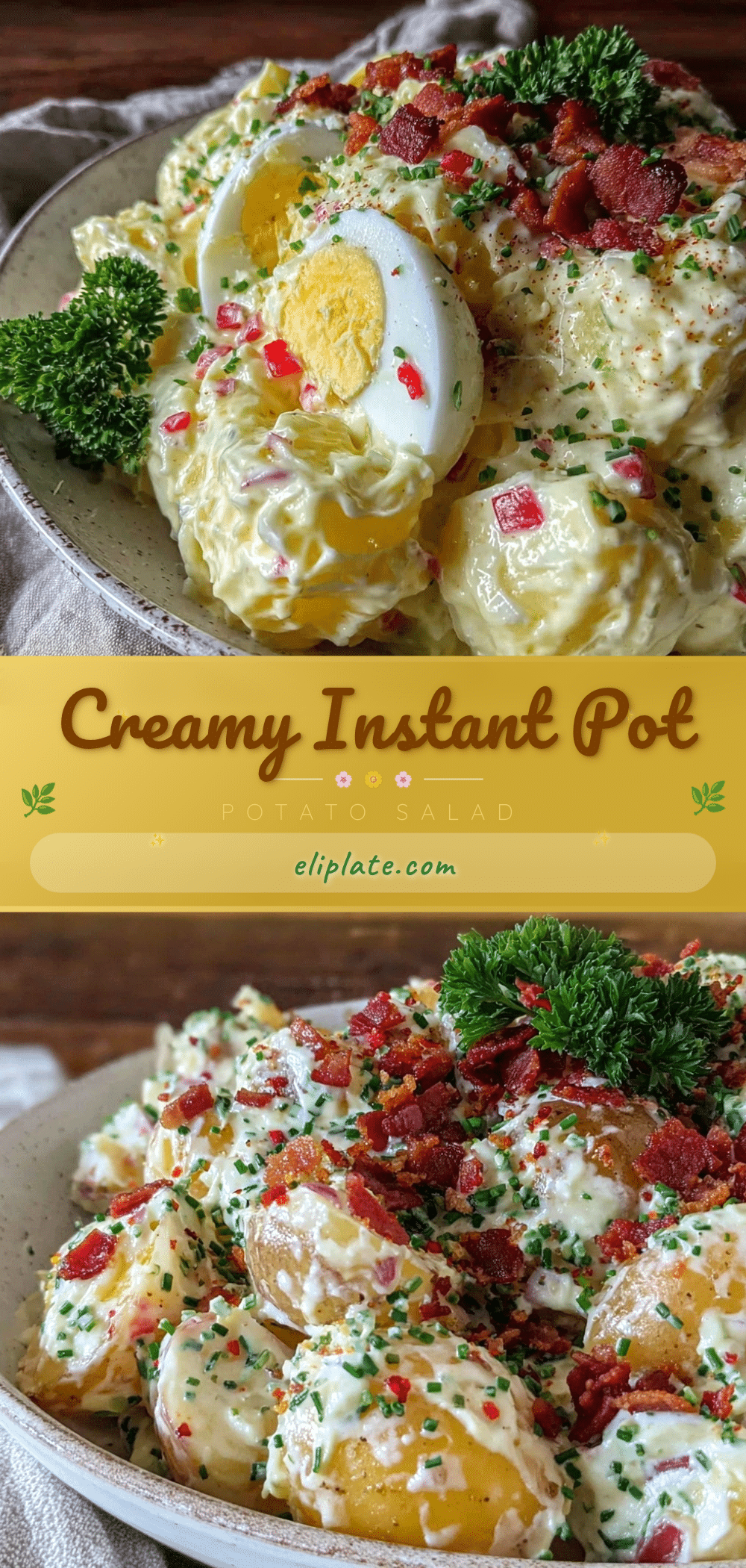 creamy instant pot potato salad recipe