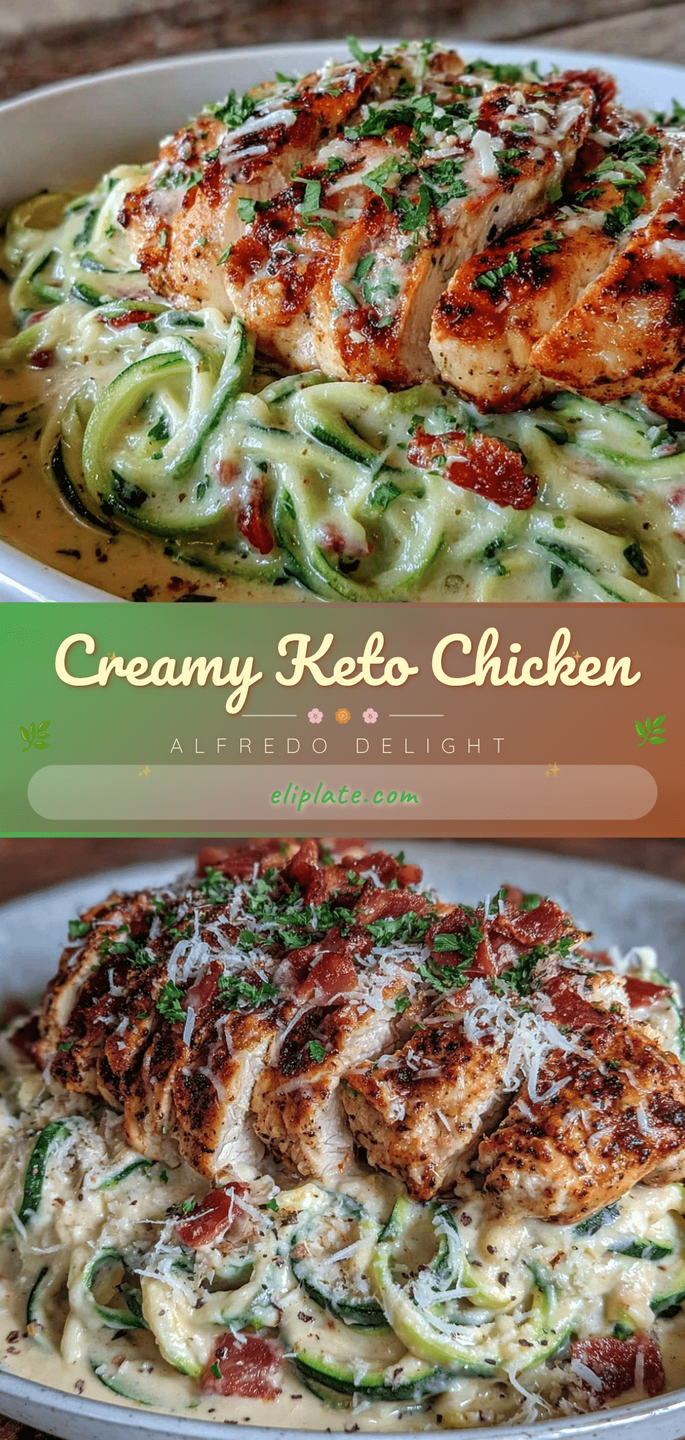 creamy keto chicken alfredo recipe