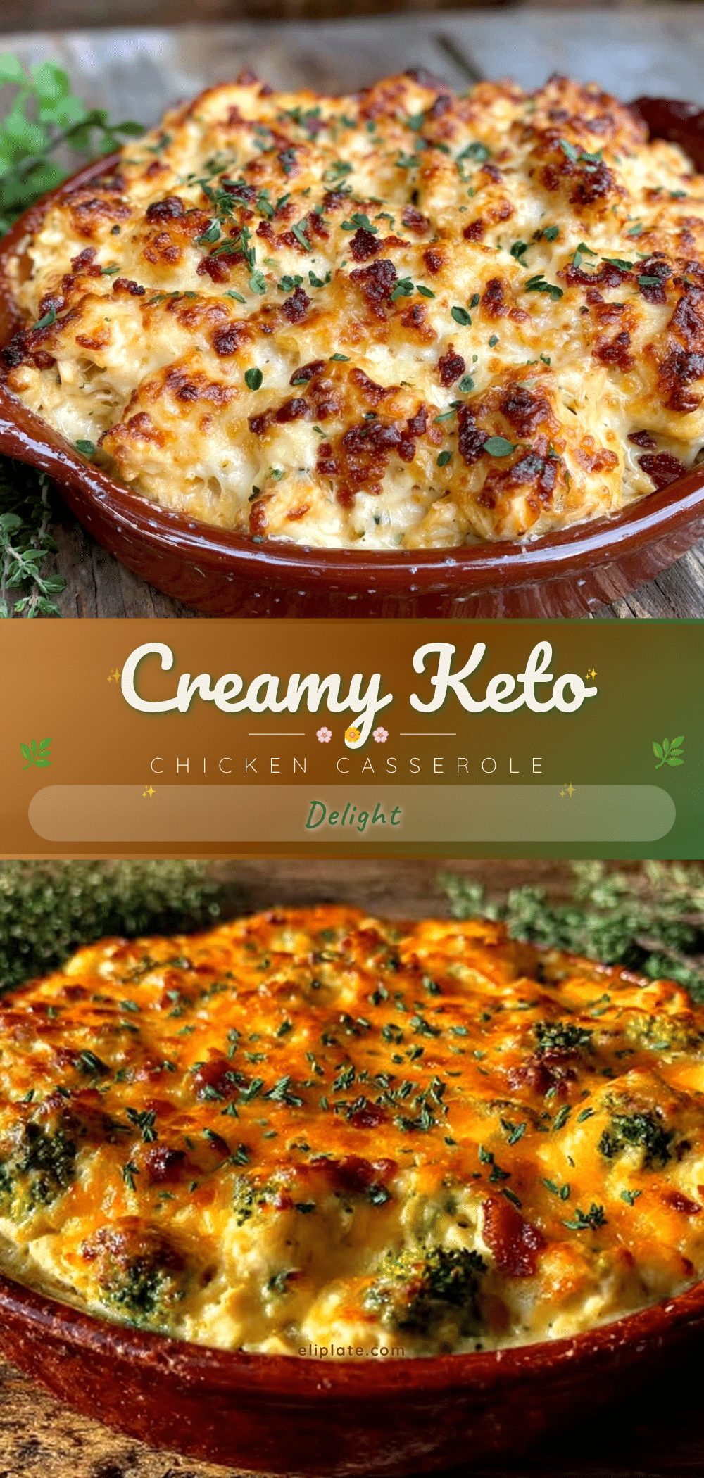 creamy keto chicken casserole recipe