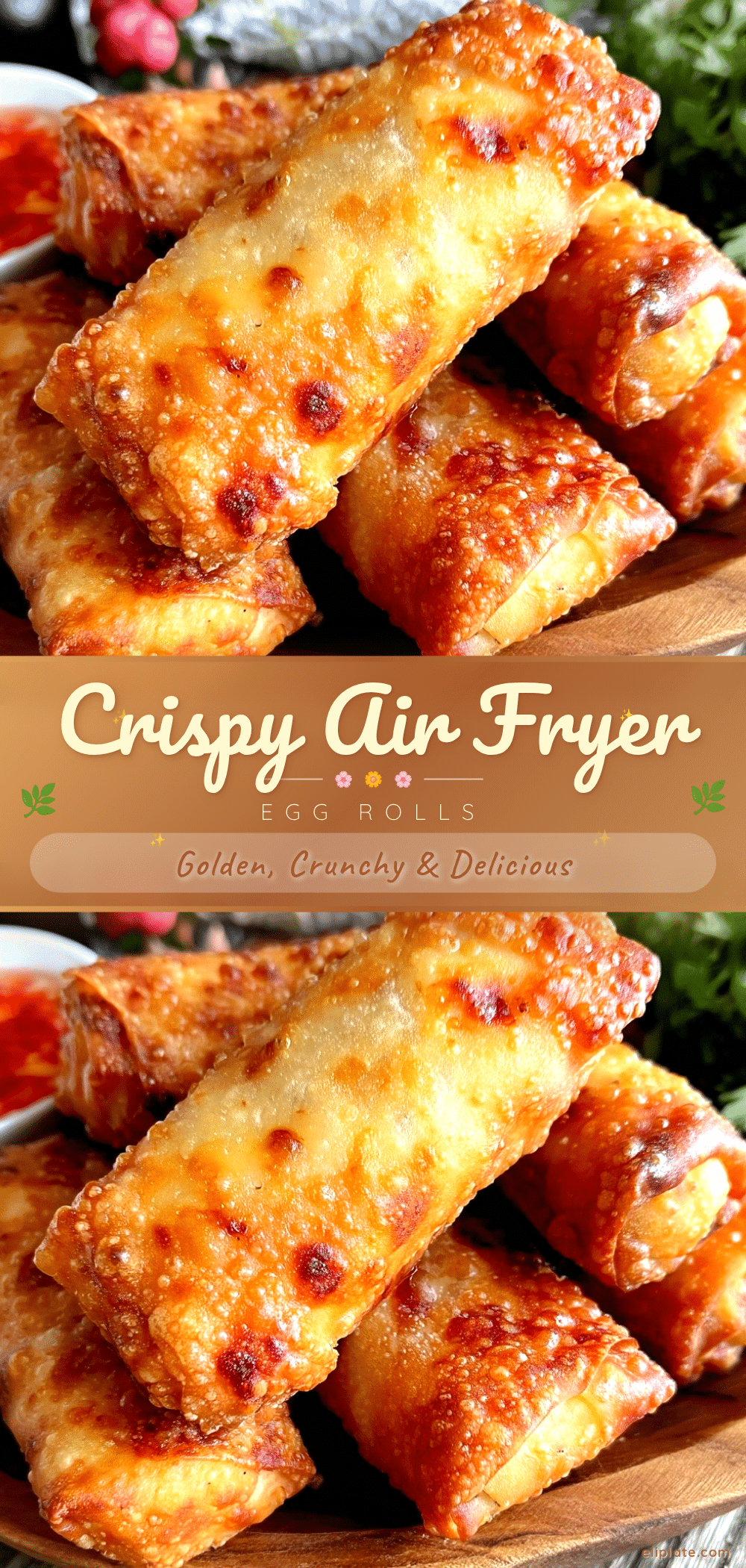 crispy air fryer egg rolls recipe