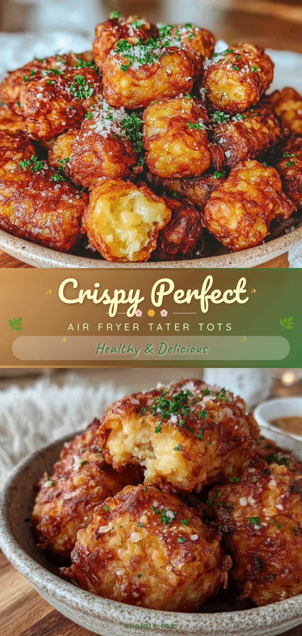 crispy air fryer tater tots recipe