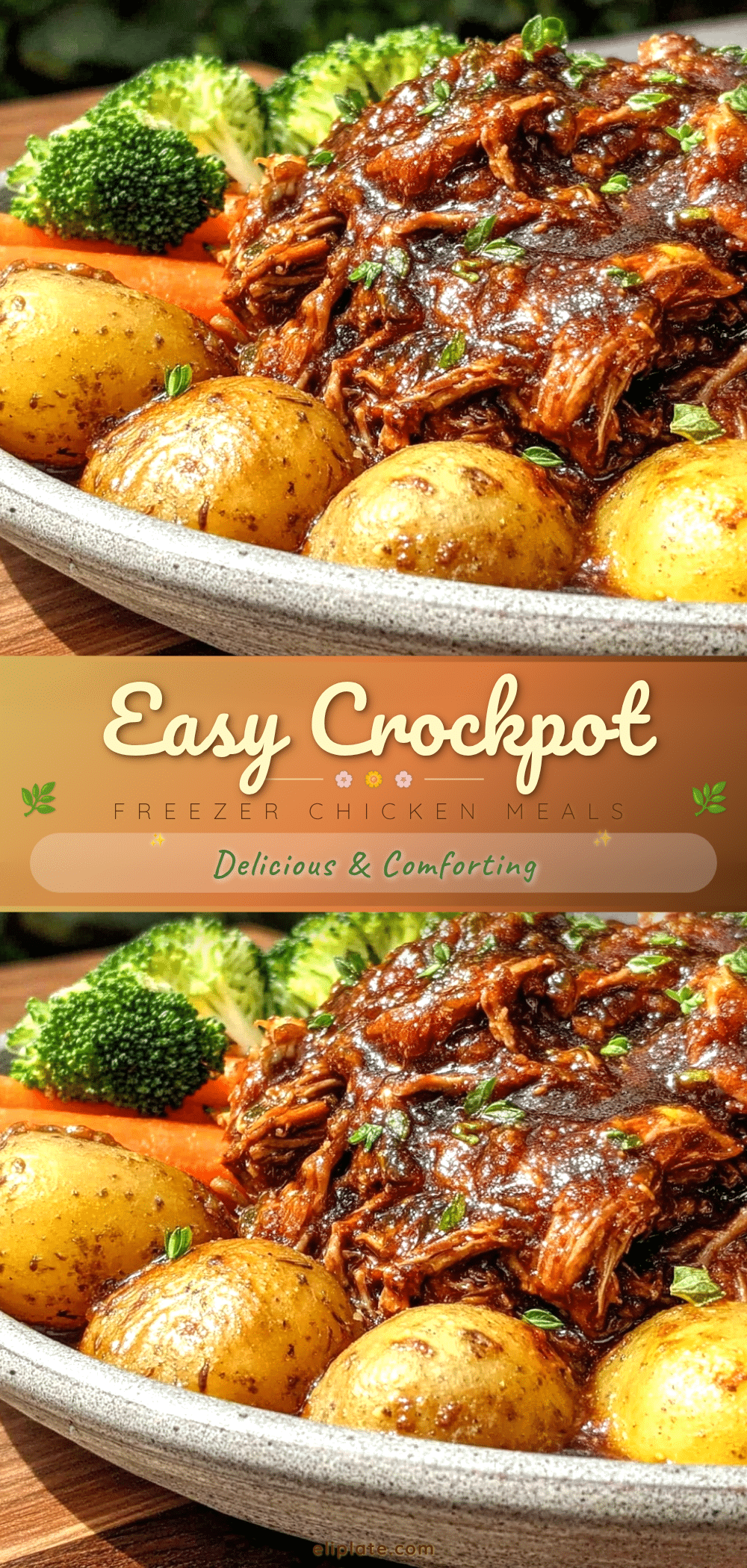 easy crockpot freezer meals chicken recipe
