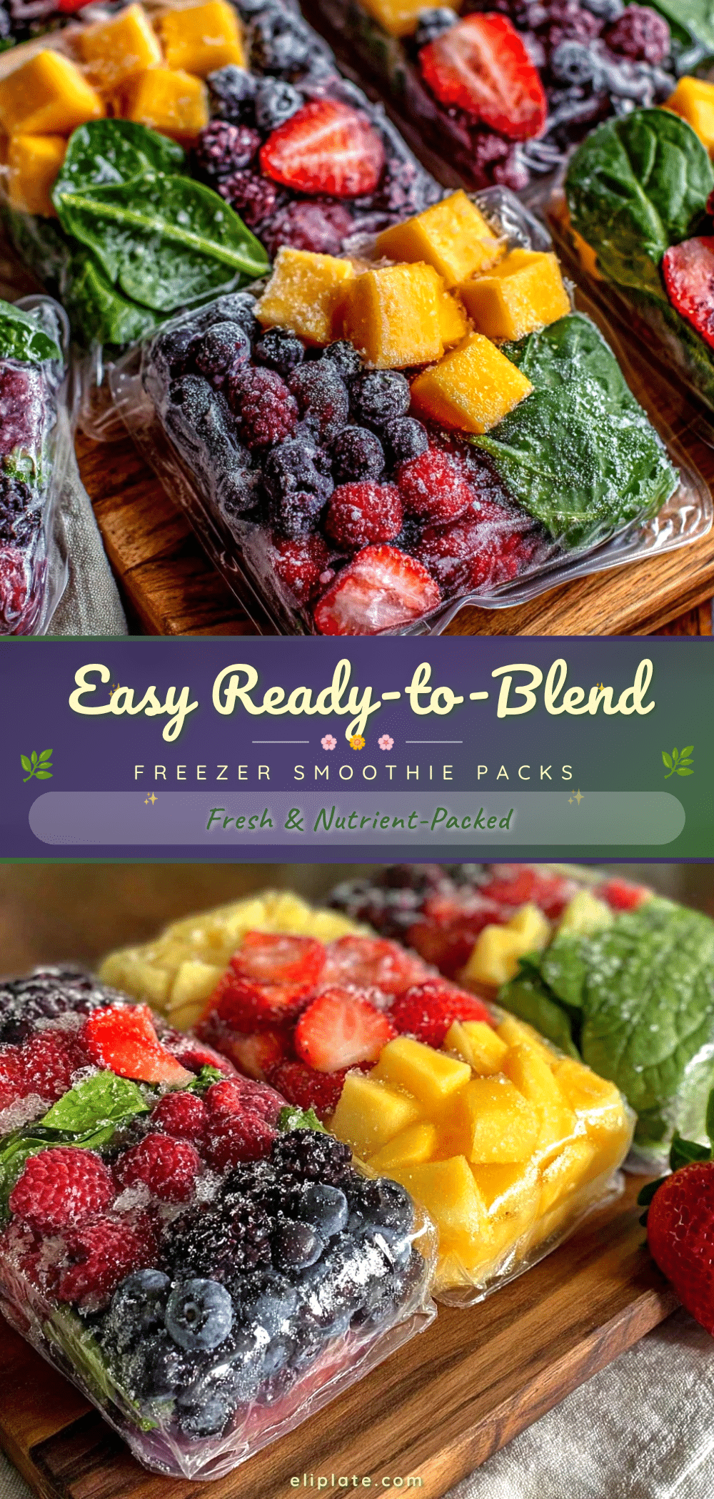 easy freezer smoothie packs recipe