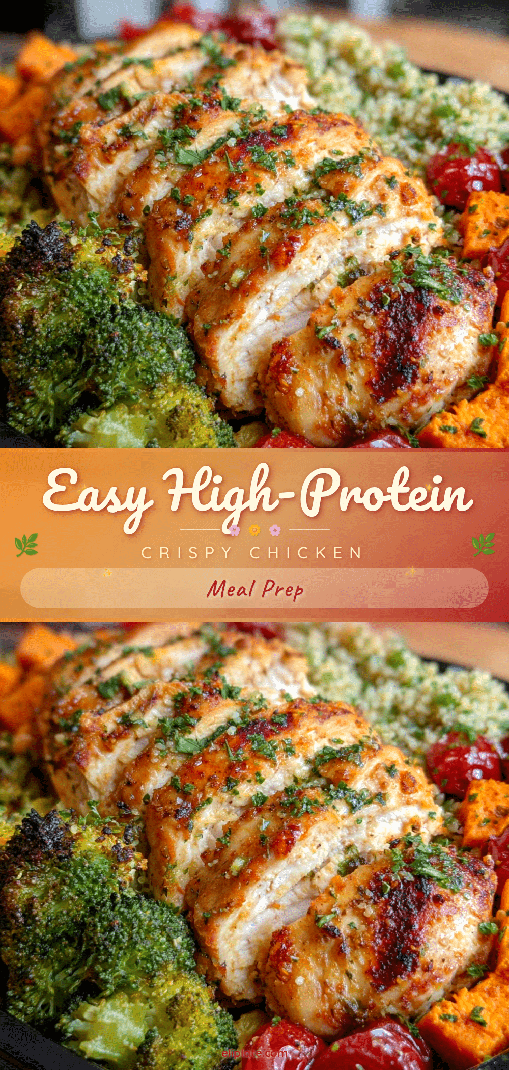 easy high-protein chicken meal prep recipe