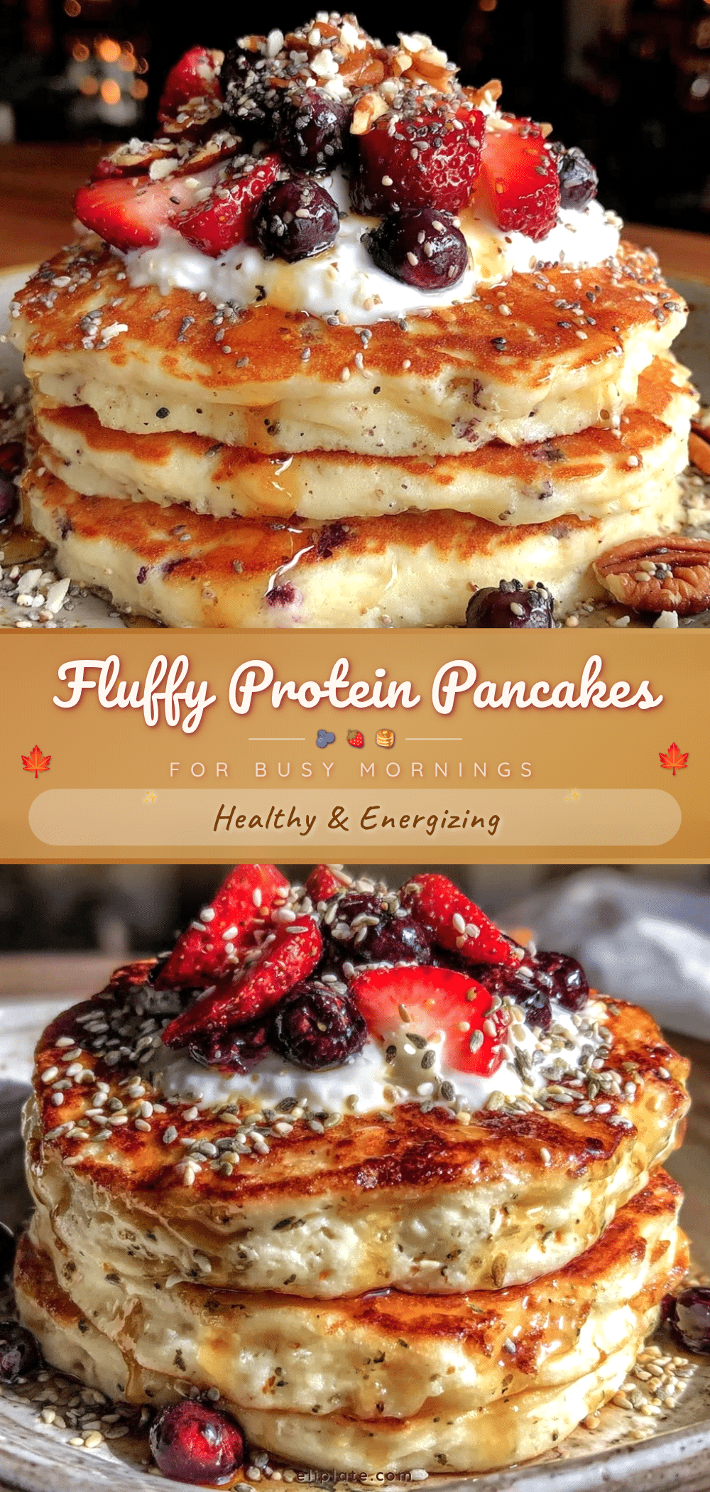 fluffy protein pancakes recipe