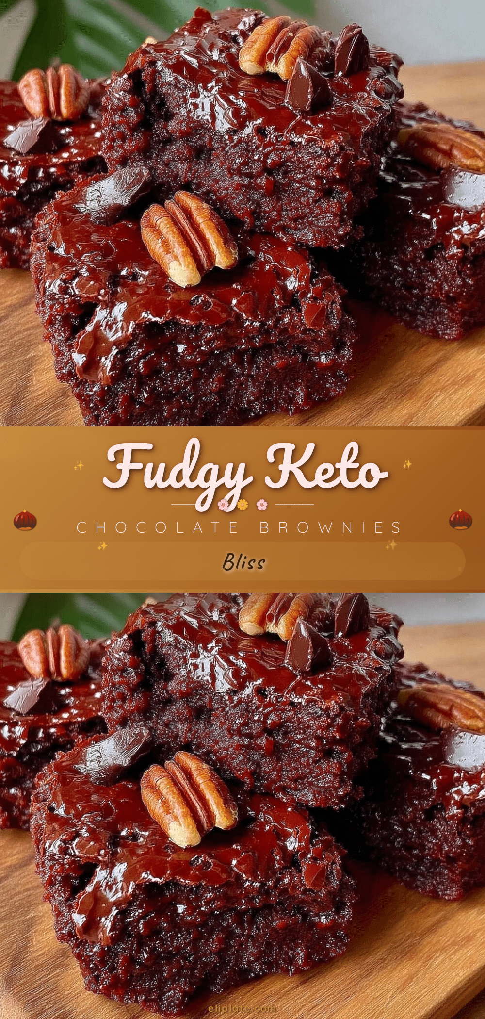Fudgy Keto Chocolate Brownies recipe