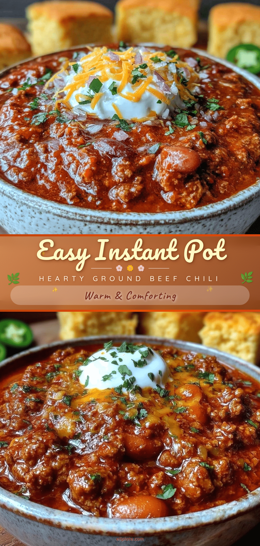 instant pot ground beef chili recipe