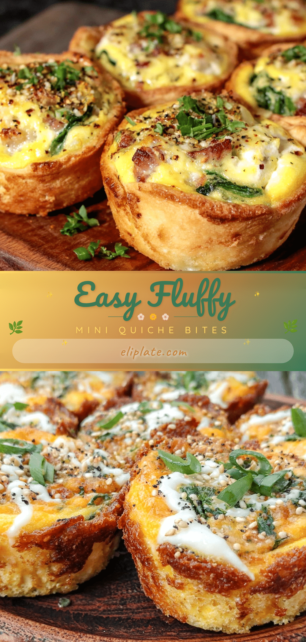 mini quiche bites recipe