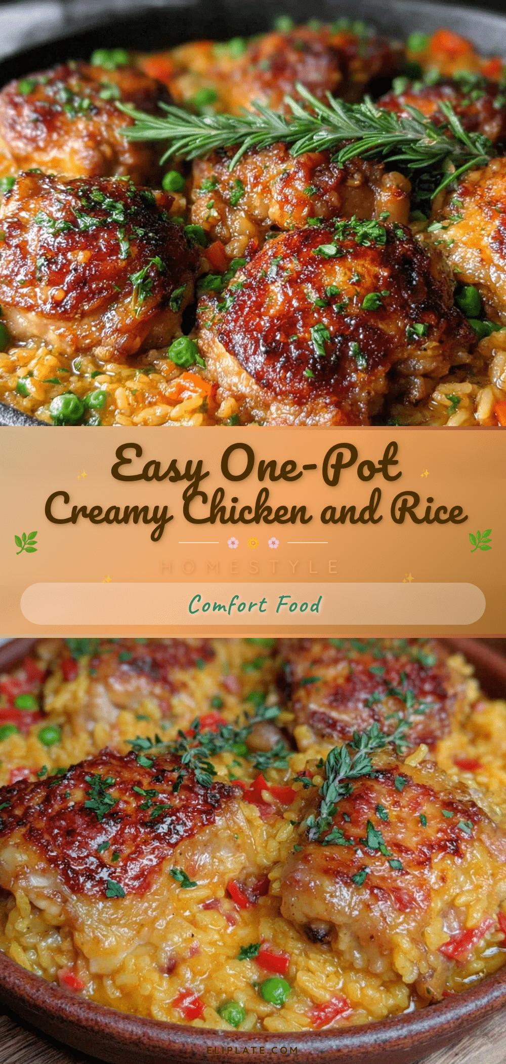 one-pot creamy chicken and rice recipe