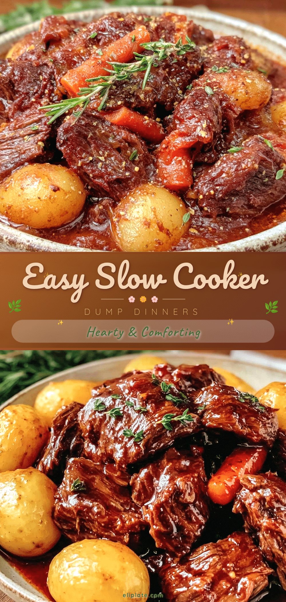 slow cooker dump dinners recipe