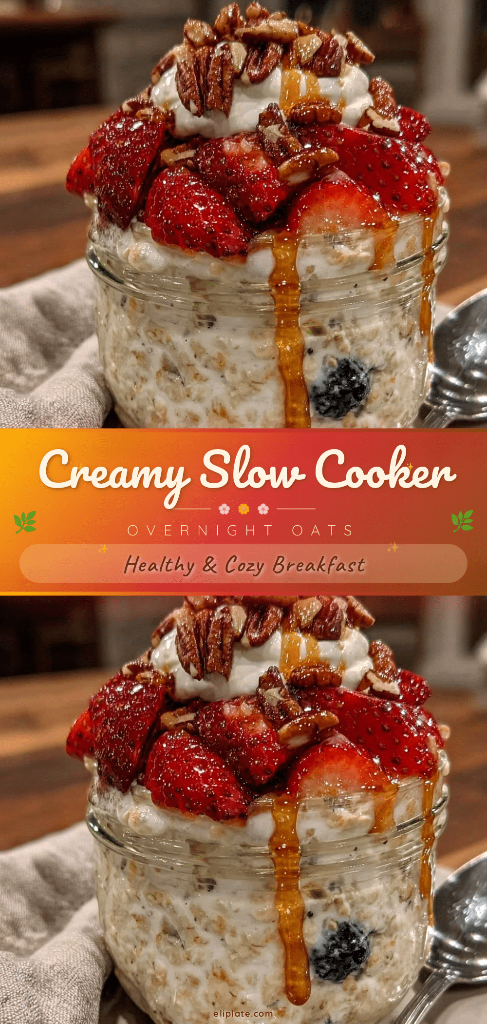 slow cooker overnight oats recipe
