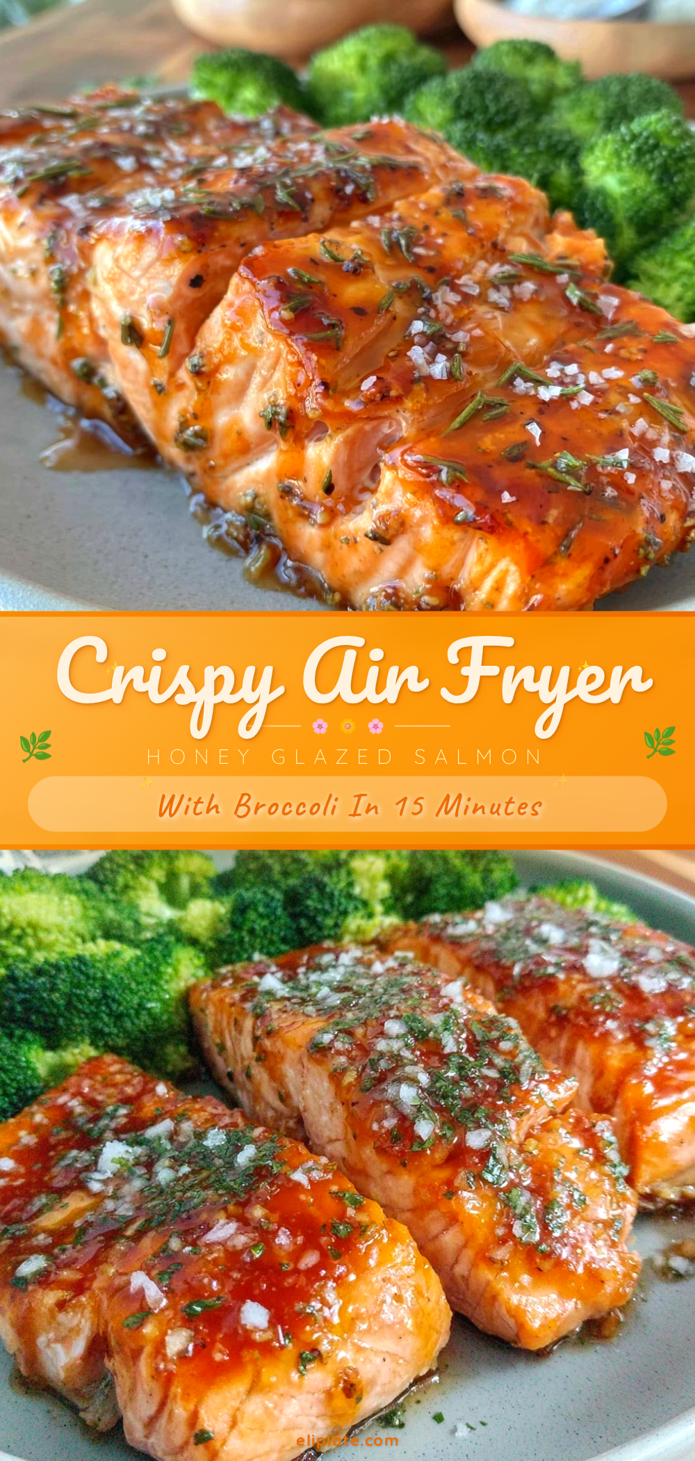 air fryer honey glazed salmon recipe