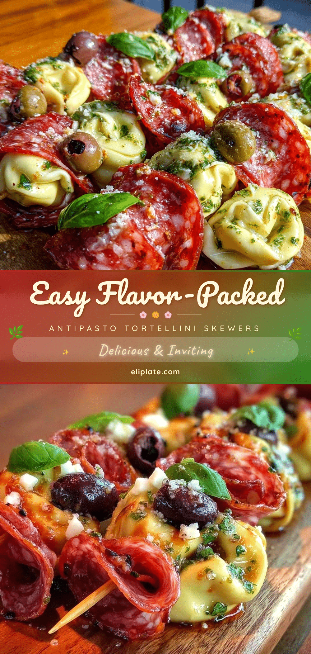 antipasto skewers with tortellini recipe