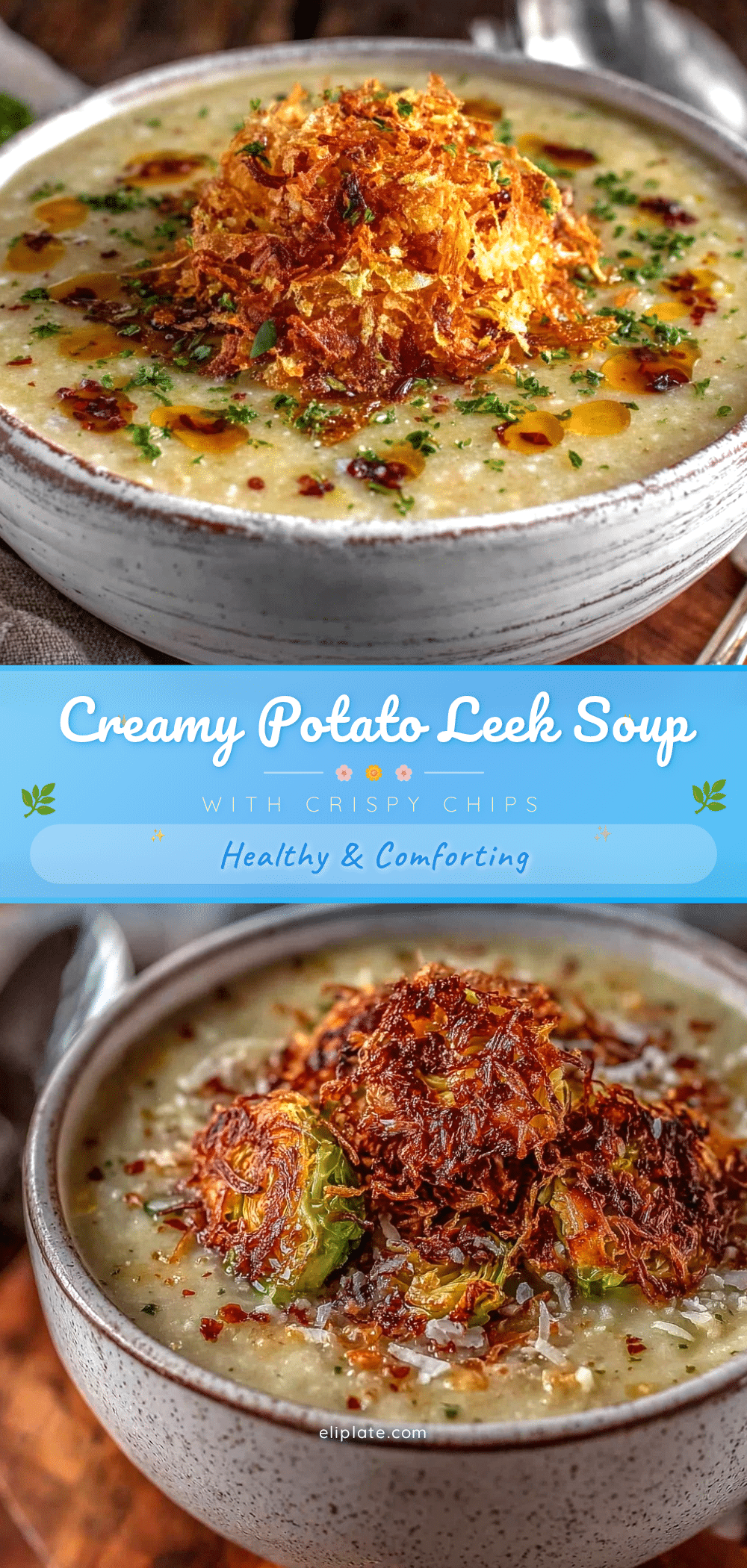 creamy leek and potato soup recipe