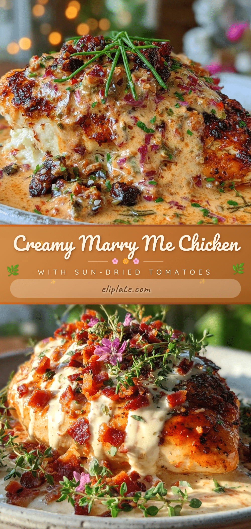 creamy marry me chicken recipe