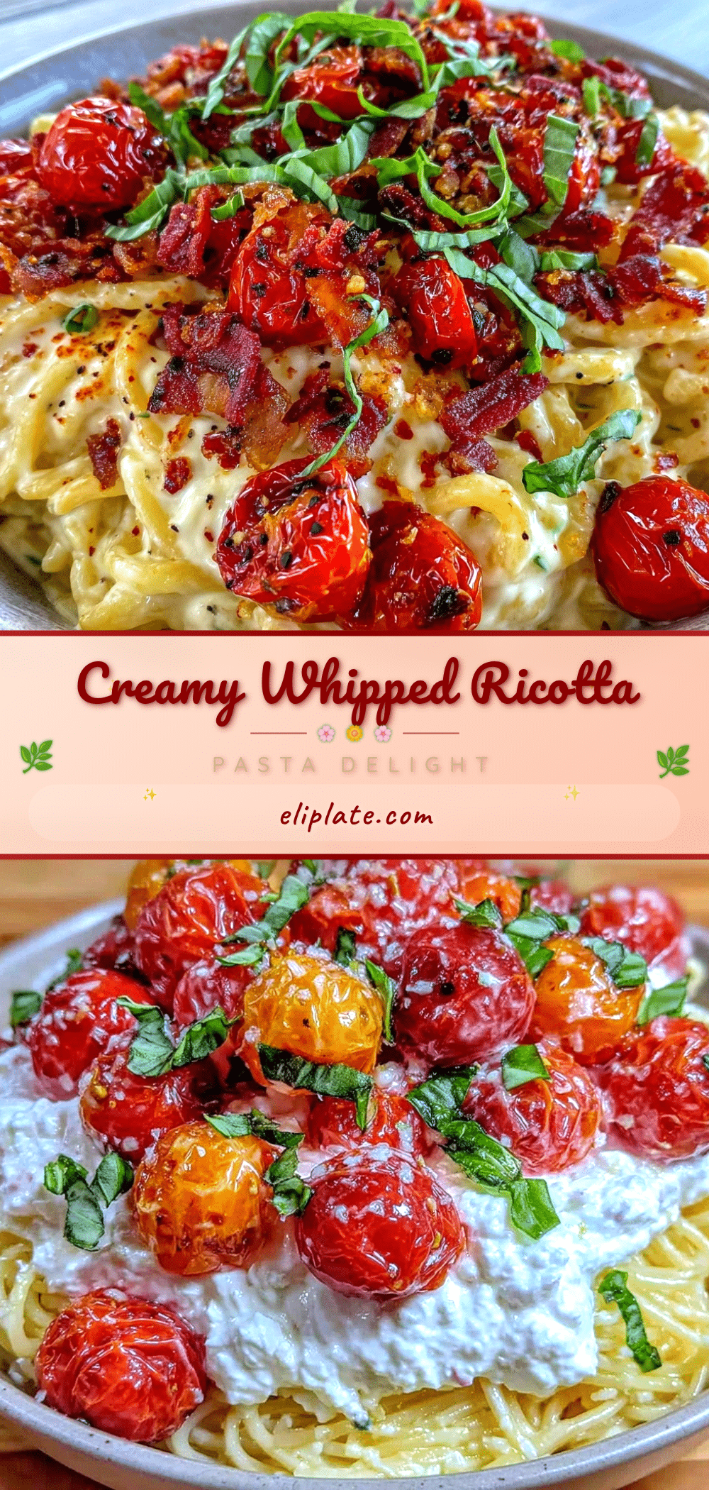 creamy whipped ricotta pasta recipe