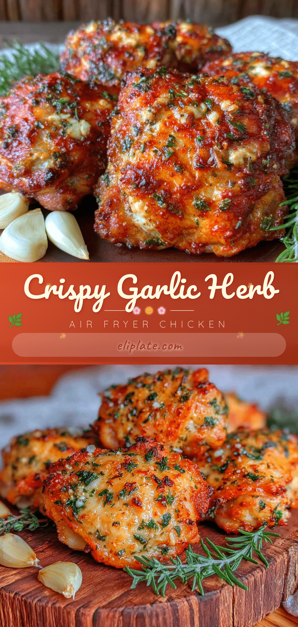 crispy air fryer chicken thighs recipe