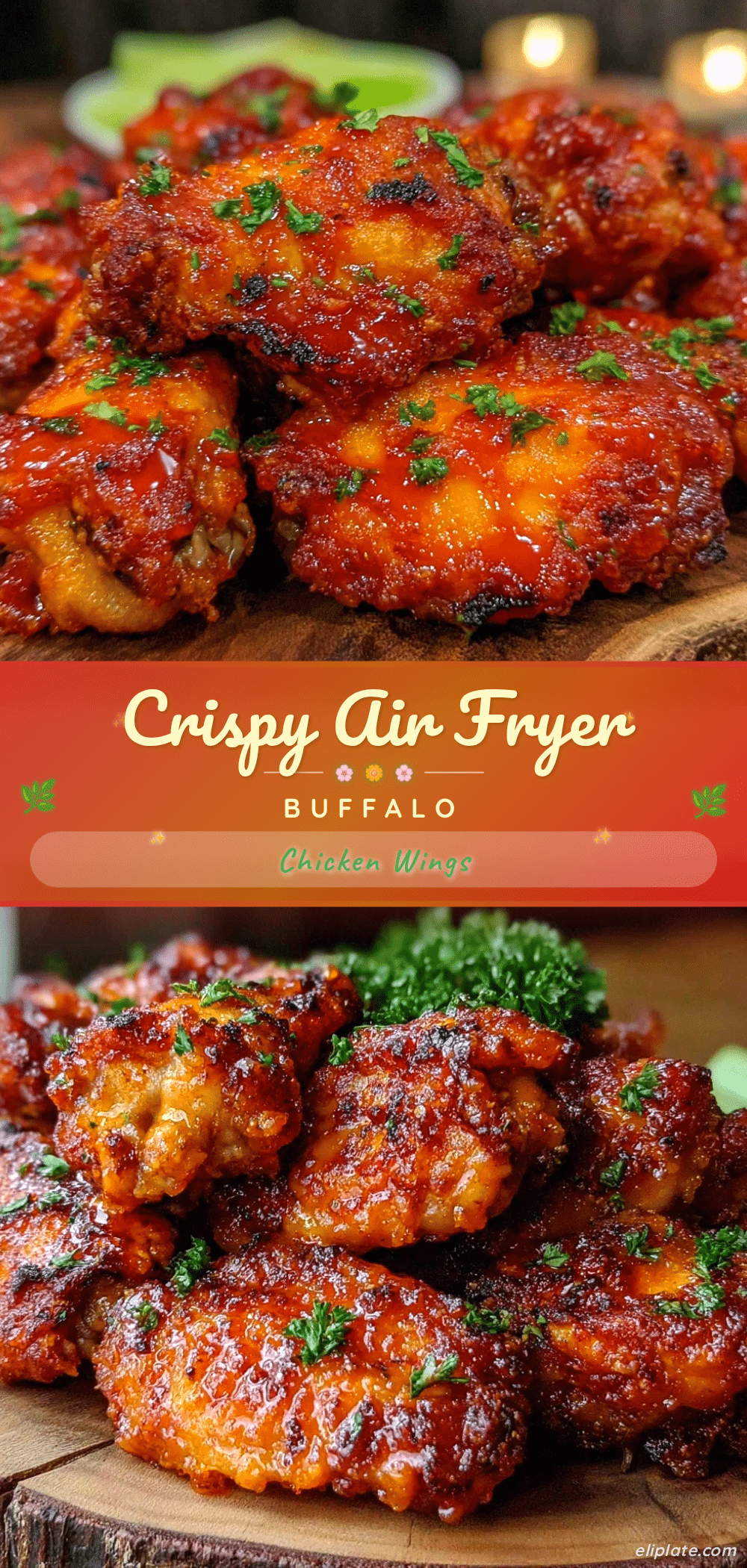 crispy air fryer chicken wings recipe
