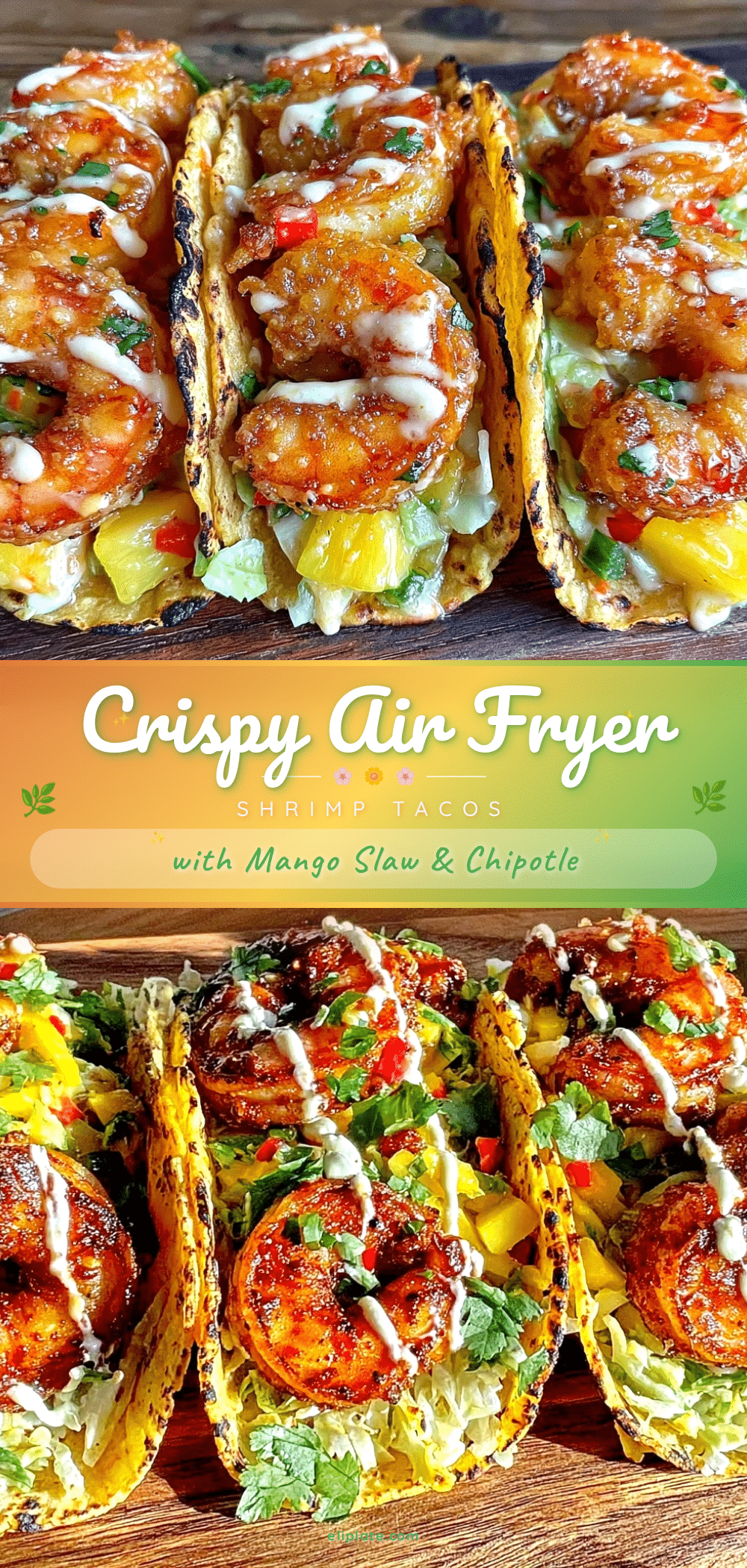 crispy air fryer shrimp tacos recipe