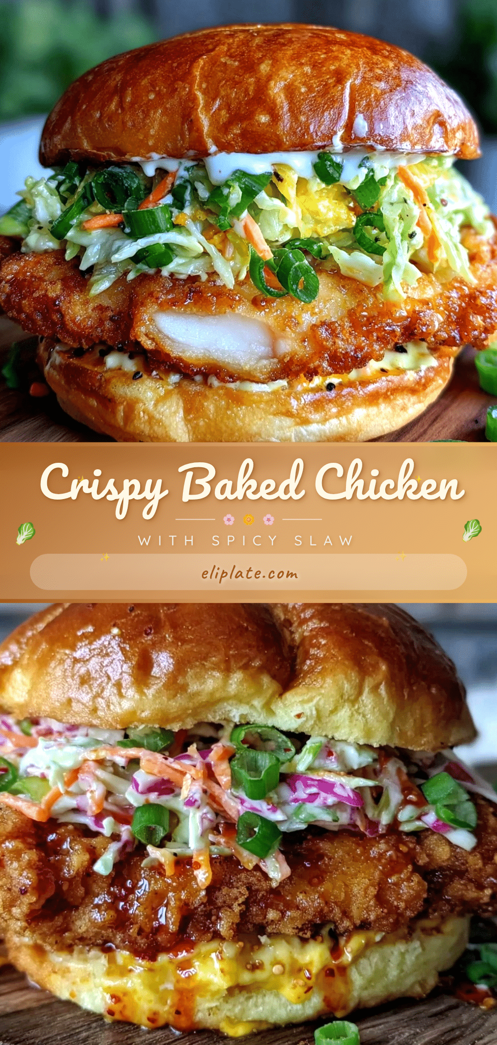 crispy baked chicken sandwich recipe