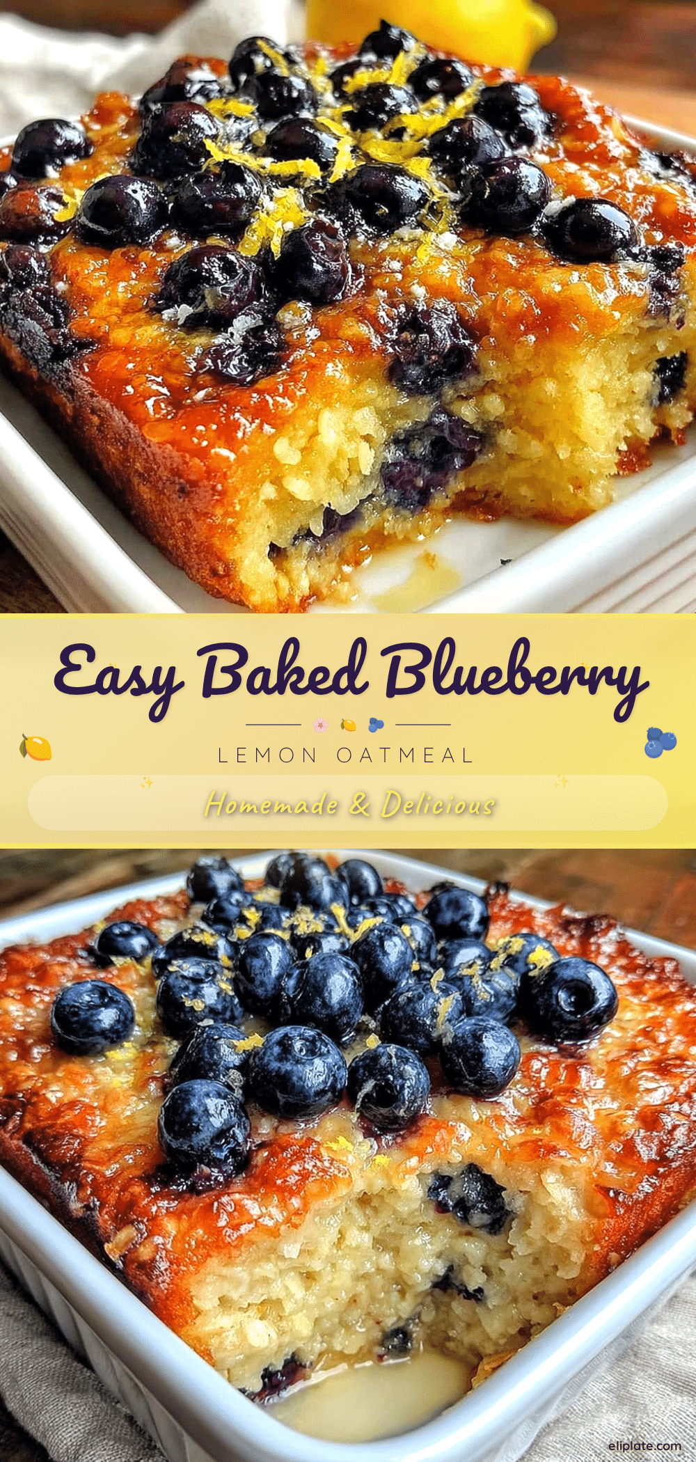 easy baked oatmeal recipe