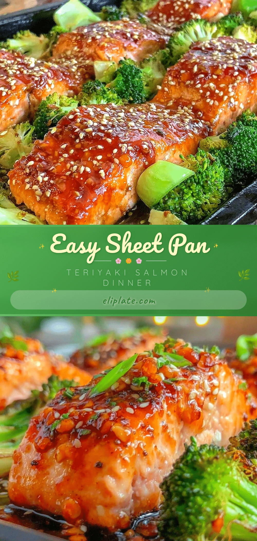 easy sheet pan teriyaki salmon recipe