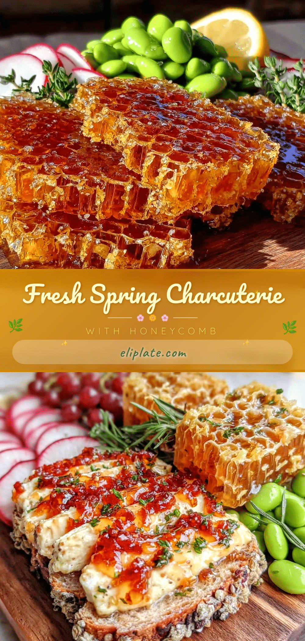 fresh spring charcuterie board recipe