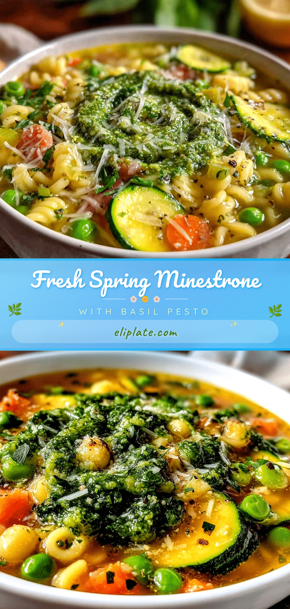 fresh spring minestrone soup recipe
