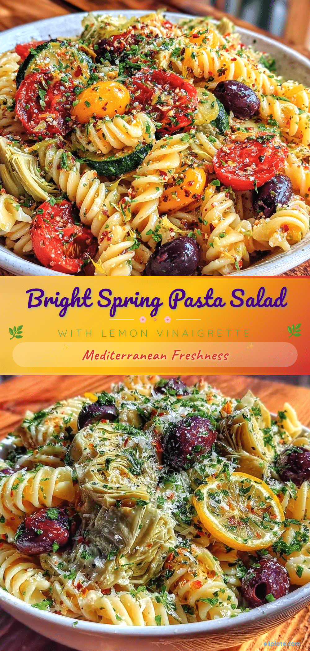 fresh spring pasta salad recipe