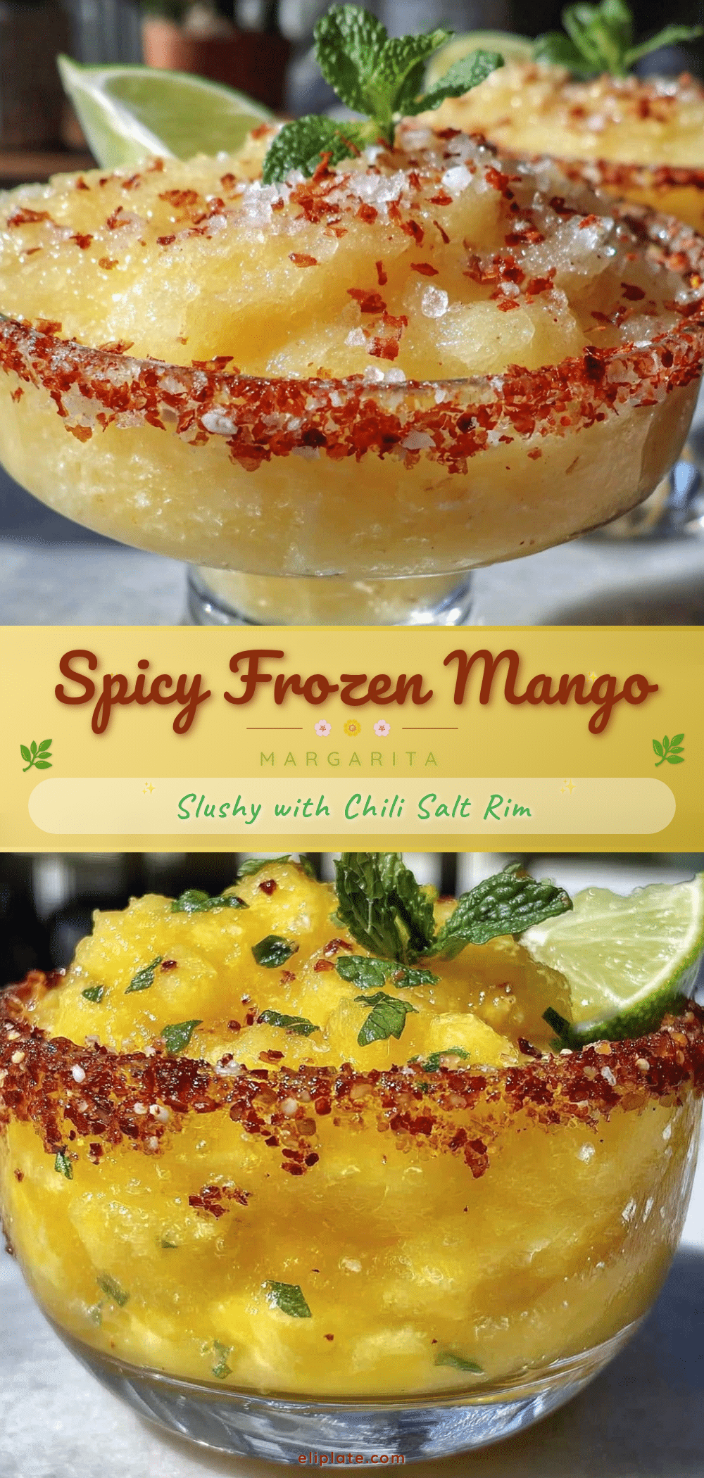 frozen mango margarita slushy recipe