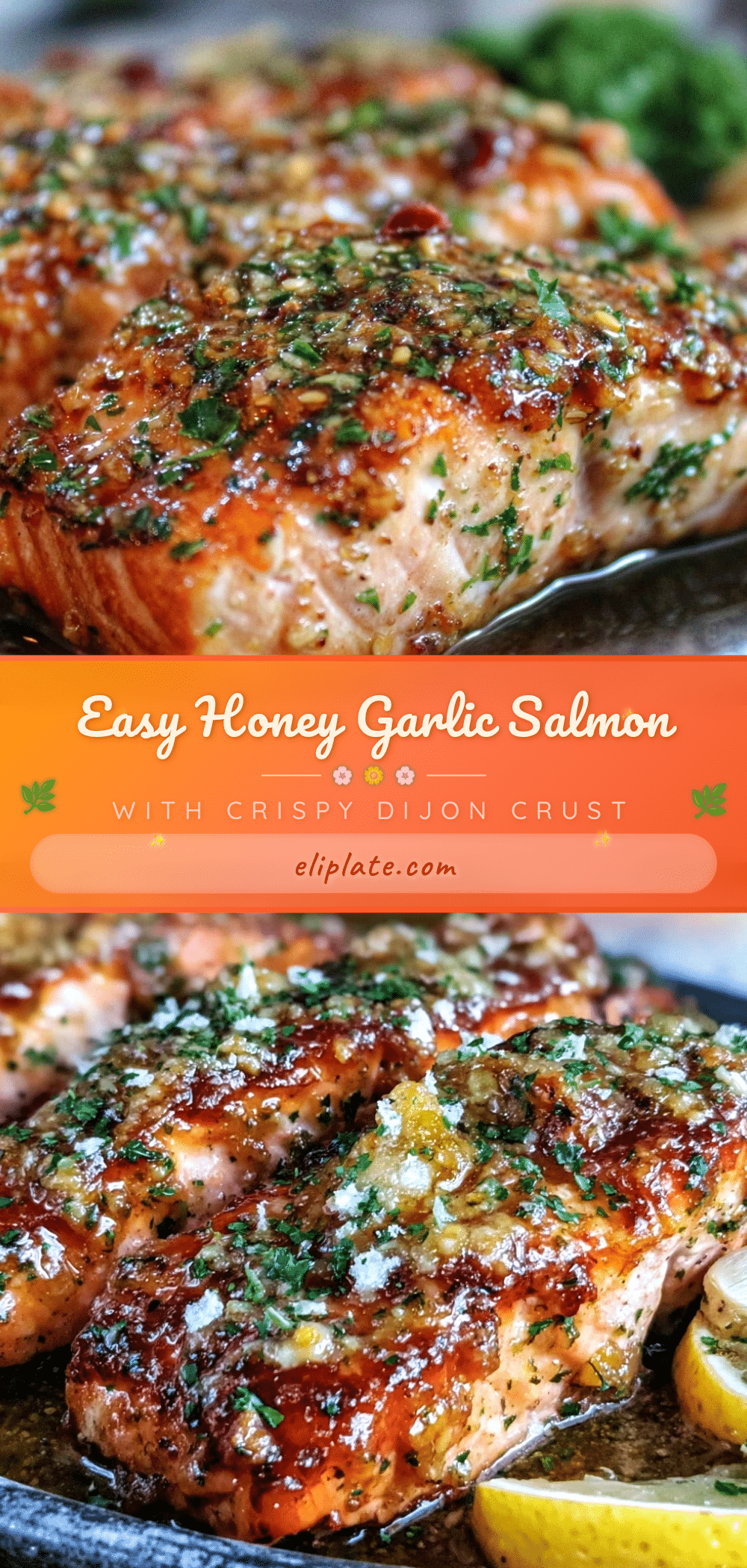 honey garlic baked salmon recipe