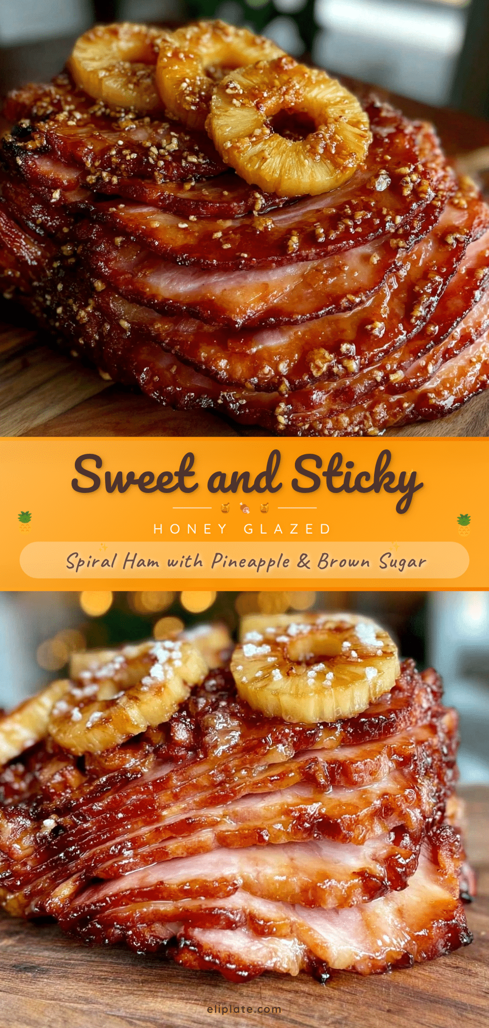 honey glazed spiral ham recipe