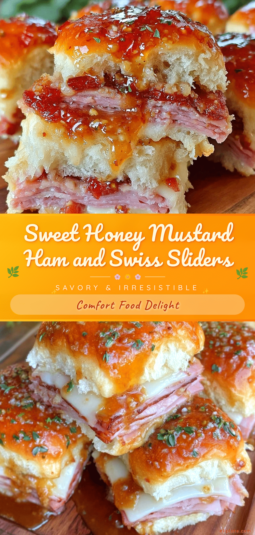 honey mustard glazed ham sliders recipe