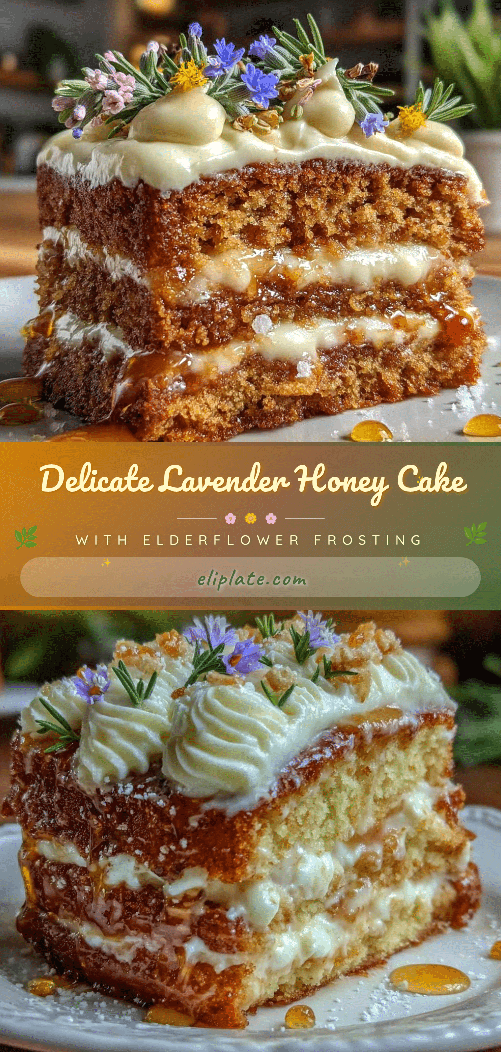 lavender honey cake recipe