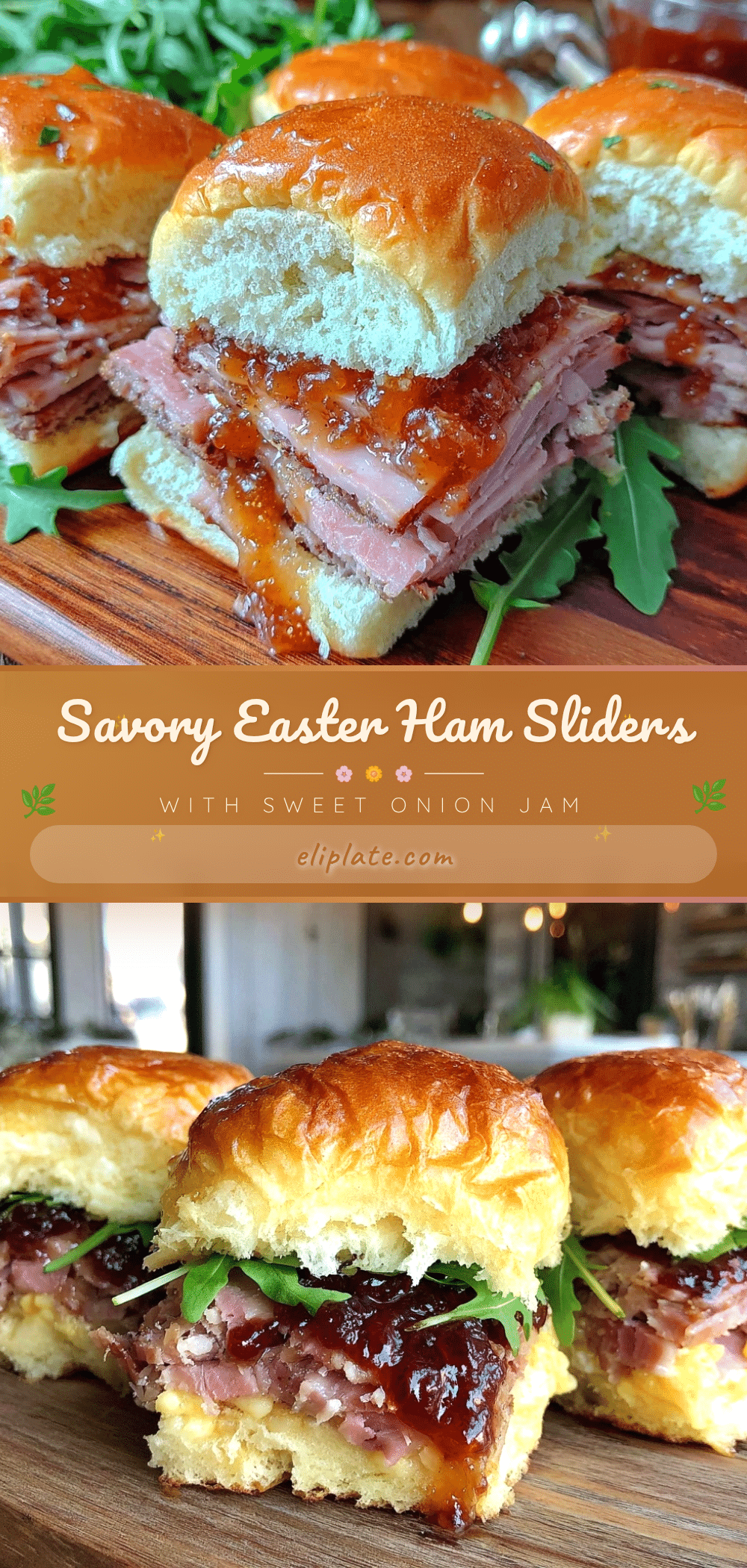leftover Easter ham sliders recipe