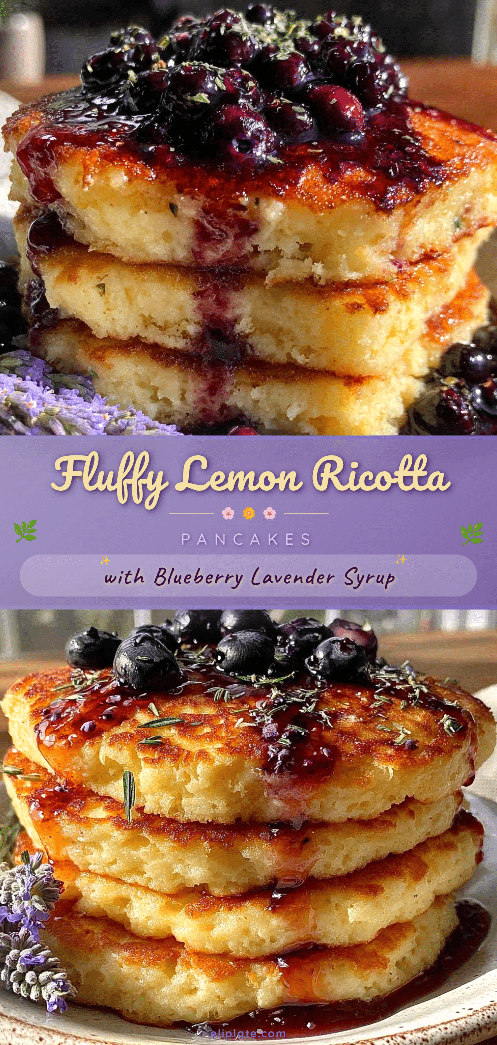 lemon ricotta pancakes recipe