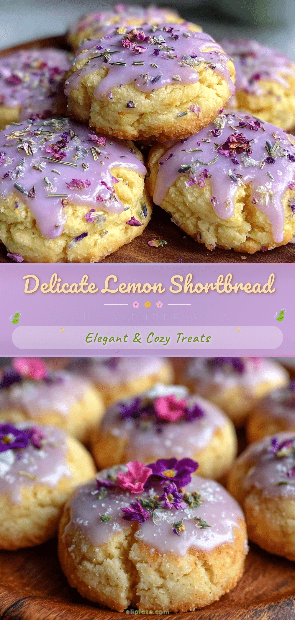 lemon shortbread cookies recipe