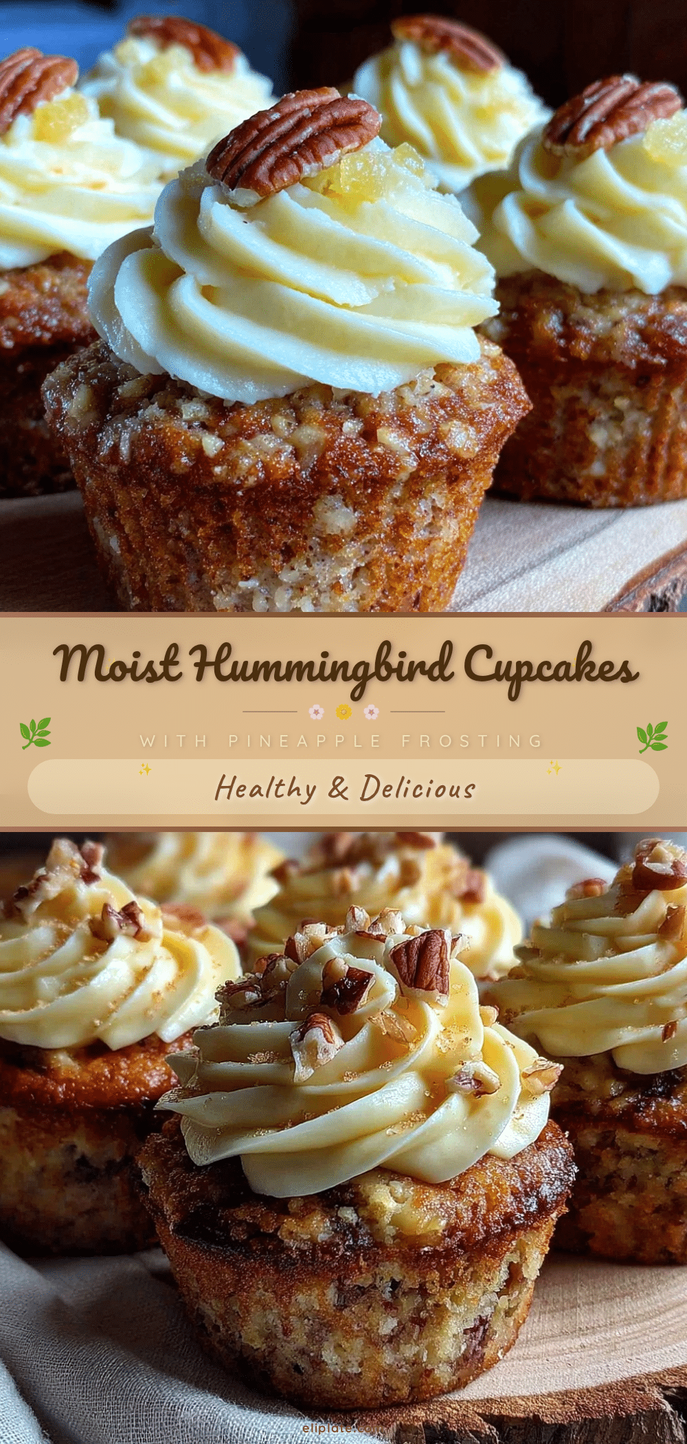 moist hummingbird cupcakes recipe