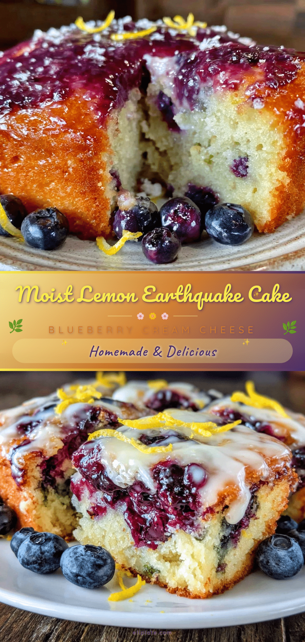 moist lemon earthquake cake recipe