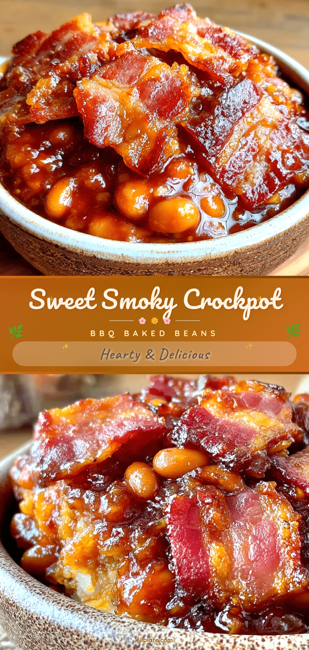 savory crockpot bbq baked beans recipe