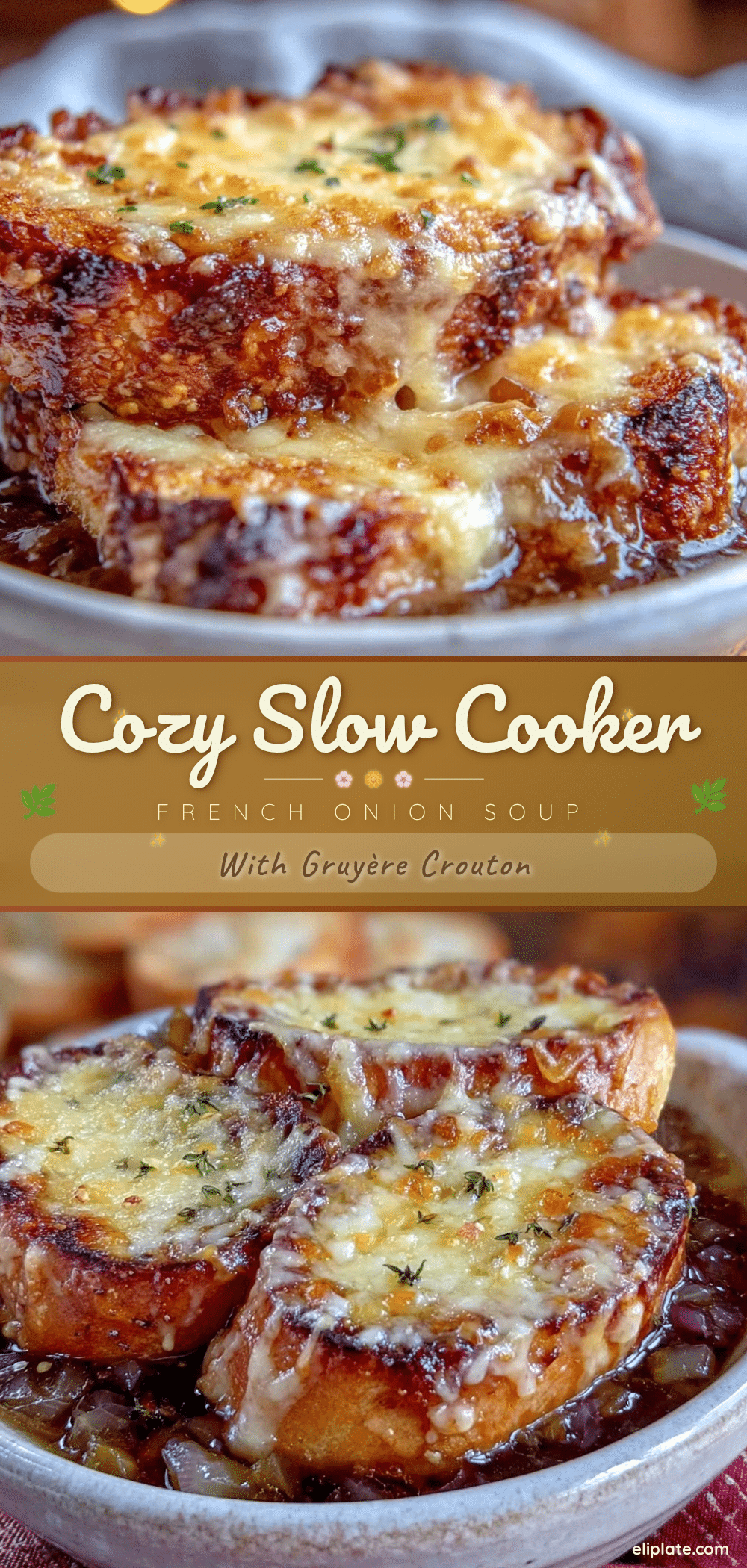 slow cooker french onion soup recipe