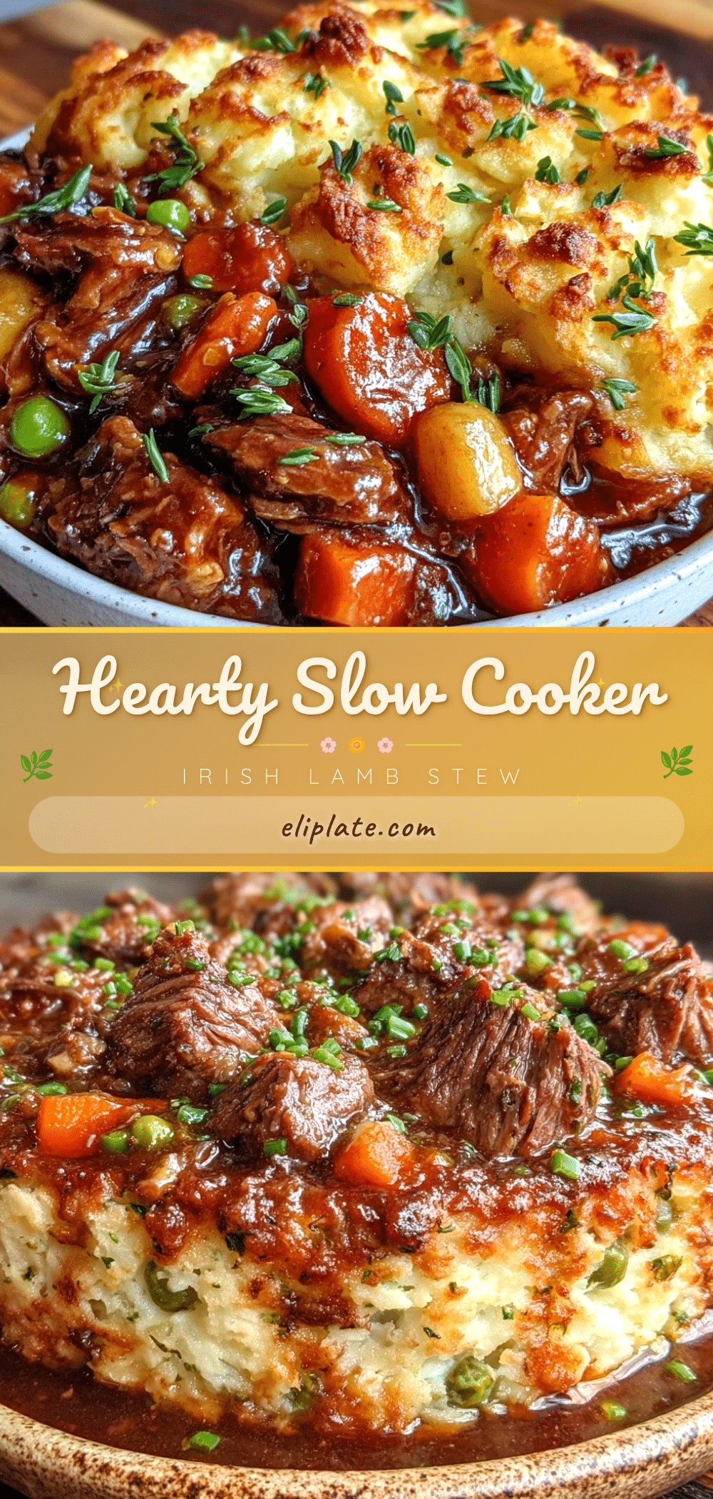 slow cooker irish lamb stew recipe