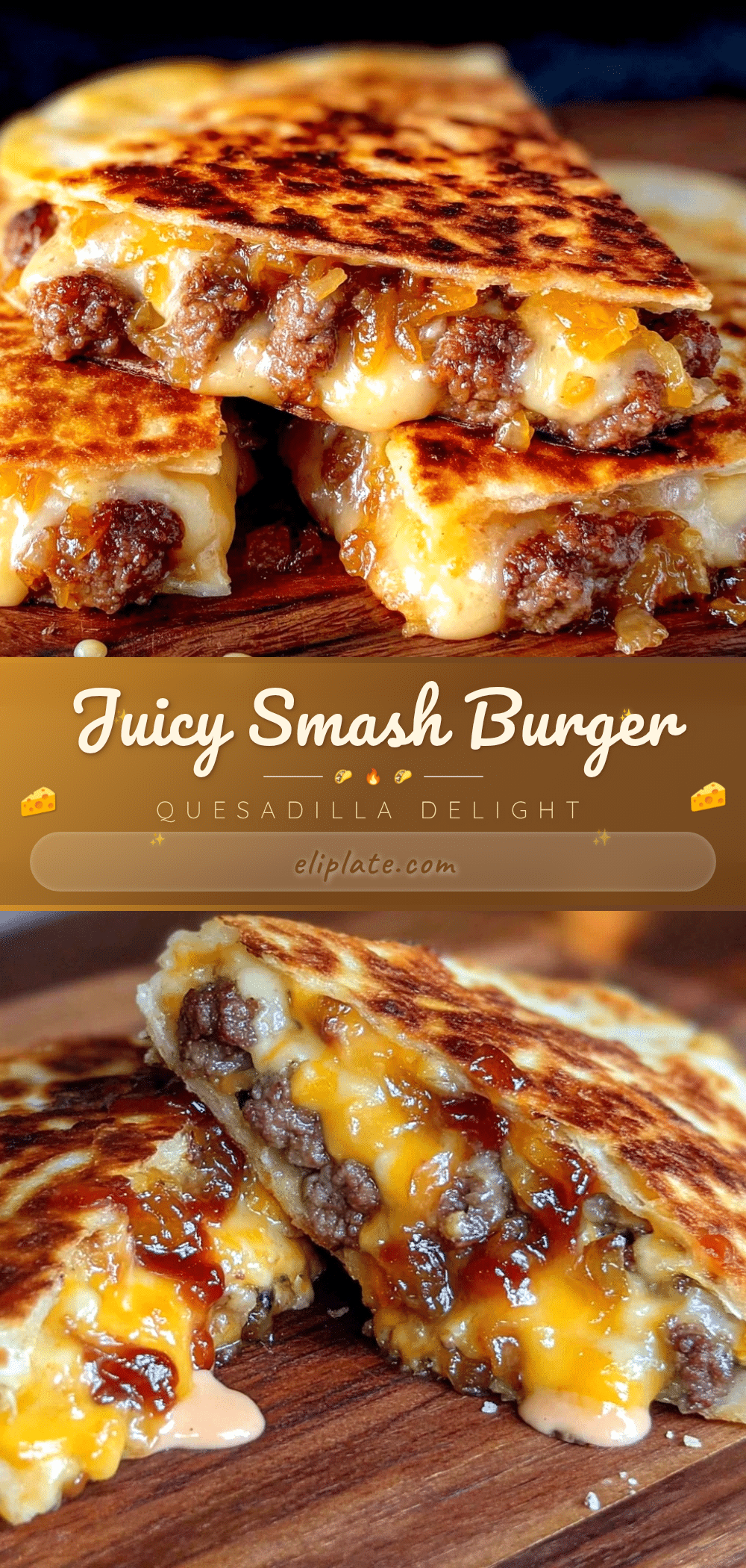 smash burger quesadilla recipe