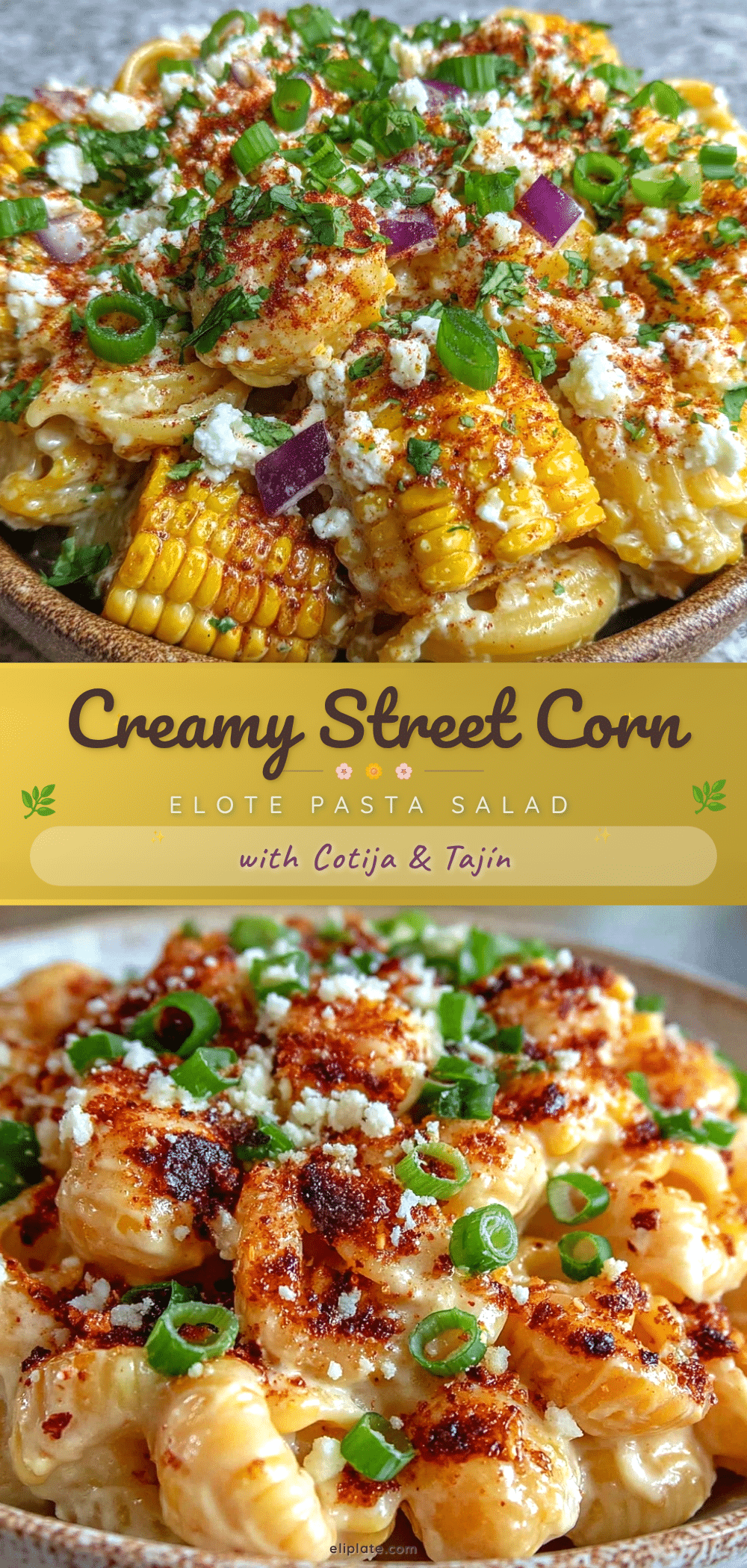 street corn elote pasta salad recipe
