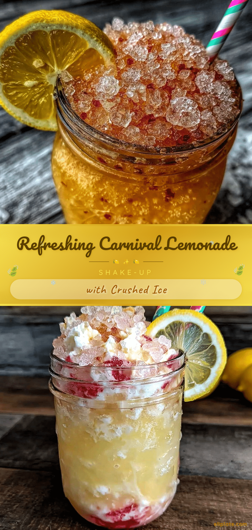 carnival lemonade shake-up recipe