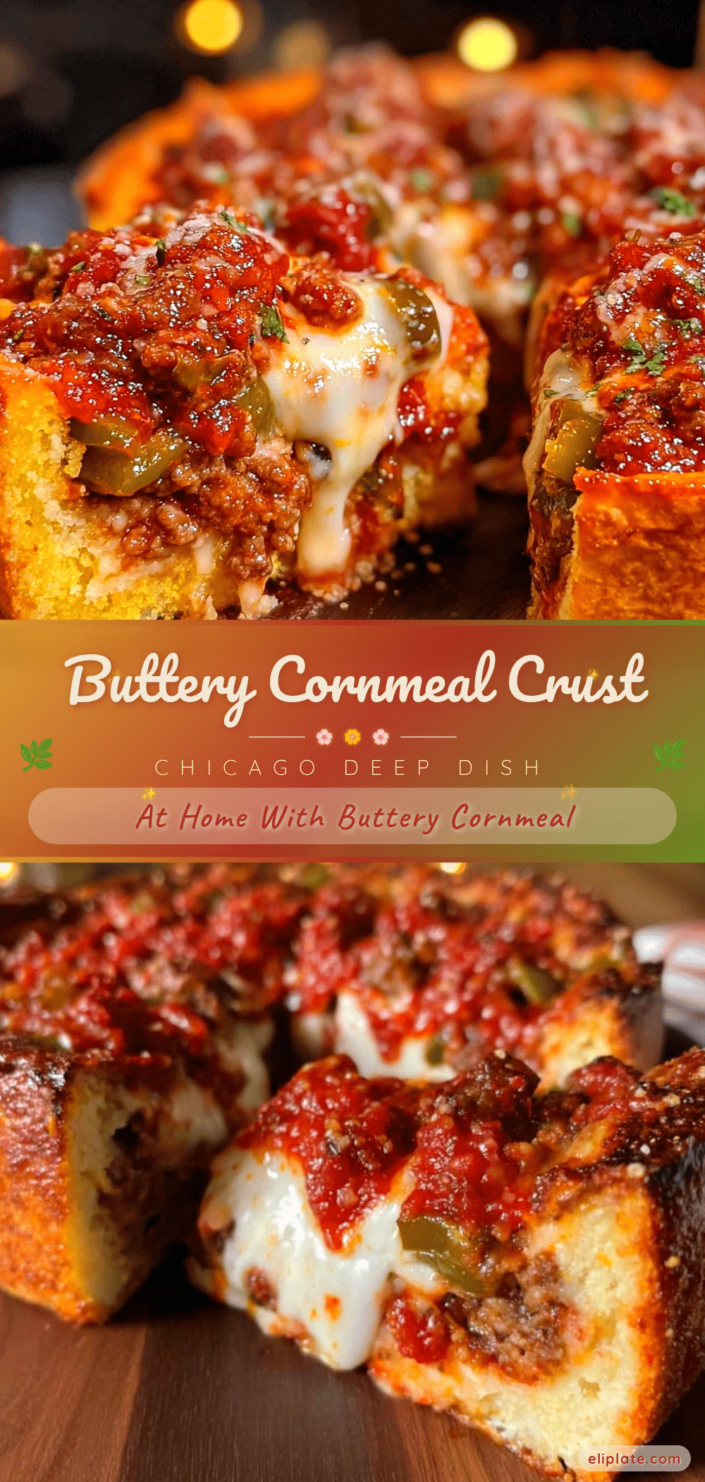 Chicago deep dish pizza recipe