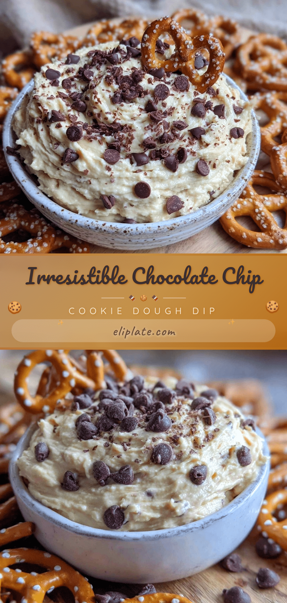 chocolate chip cookie dough dip recipe